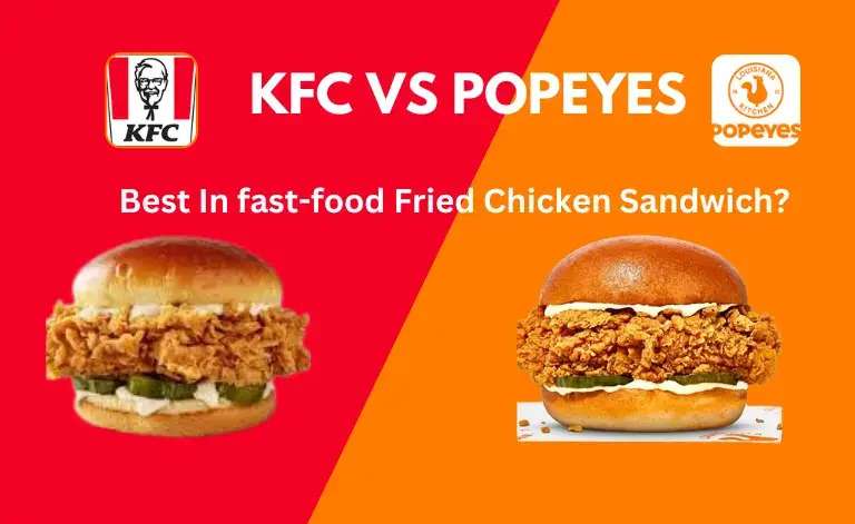 Popeyes vs KFC Chicken Sandwiches